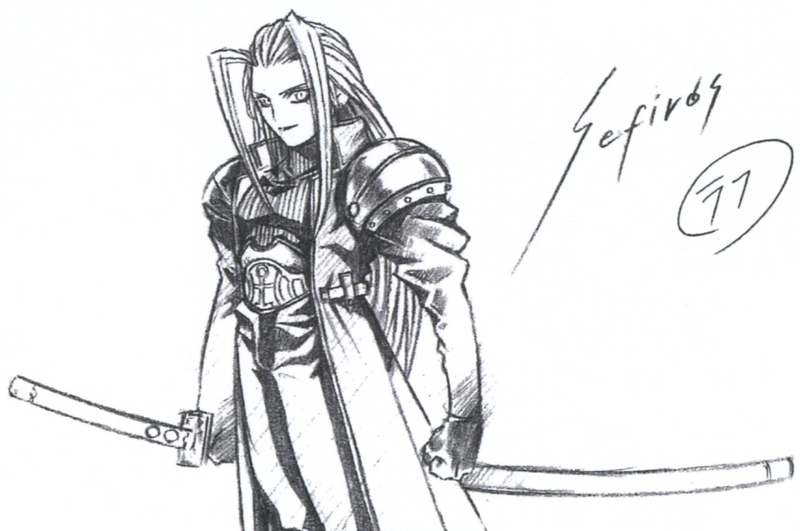 Illustration for article titled The Iconic Final Fantasy Art Of Tetsuya Nomura
